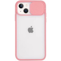 Чехол Camshield mate TPU со шторкой для камеры для Apple iPhone 13 (6.1'') Рожевий (27275)