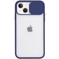 Чехол Camshield mate TPU со шторкой для камеры для Apple iPhone 13 (6.1'') Синій (27276)