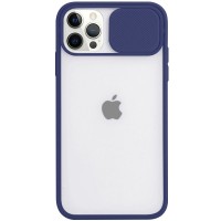 Чехол Camshield mate TPU со шторкой для камеры для Apple iPhone 13 Pro Max (6.7'') Синій (27290)