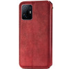 Кожаный чехол книжка GETMAN Cubic (PU) для Xiaomi 11T / 11T Pro Красный (29140)