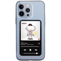 TPU чехол Music style для Apple iPhone 13 Pro (6.1'') С рисунком (24559)