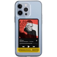 TPU чехол Music style для Apple iPhone 12 Pro Max (6.7'') С рисунком (24597)