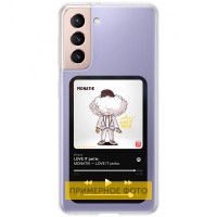 TPU чехол Music style для Samsung A750 Galaxy A7 (2018) З малюнком (24755)