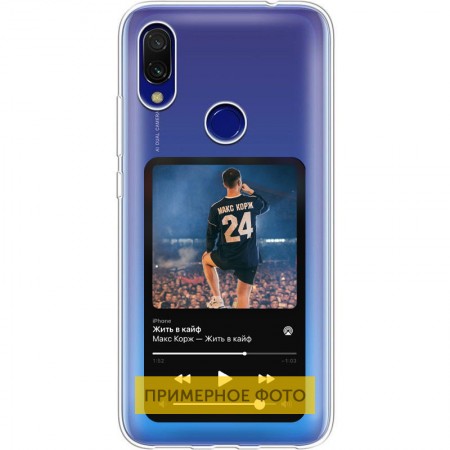 TPU чехол Music style для Xiaomi Redmi 7A С рисунком (25356)