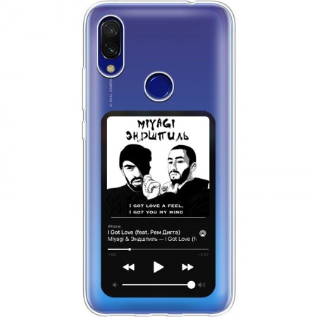 TPU чехол Music style для Xiaomi Redmi Note 7 / Note 7 Pro / Note 7s С рисунком (25639)