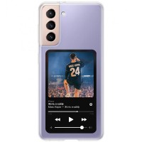 TPU чехол Music style для Samsung Galaxy S21+ З малюнком (25786)