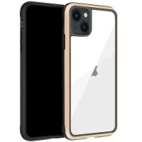 Чехол PC+TPU+Metal K-DOO Ares для Apple iPhone 13 (6.1'') Золотой (29679)