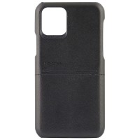 Кожаная накладка G-Case Cardcool Series для Apple iPhone 13 mini (5.4'') Черный (28390)
