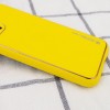 Кожаный чехол Xshield для Apple iPhone 13 (6.1'') Желтый (28128)