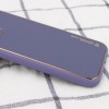 Кожаный чехол Xshield для Apple iPhone 13 (6.1'') Серый (28134)