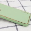 Кожаный чехол Xshield для Apple iPhone 13 (6.1'') Зелений (28130)