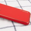 Кожаный чехол Xshield для Apple iPhone 13 (6.1'') Красный (28131)