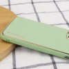 Кожаный чехол Xshield для Apple iPhone 13 Pro Max (6.7'') Зелёный (28151)