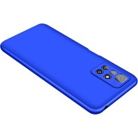 Пластиковая накладка GKK LikGus 360 градусов (opp) для Xiaomi Redmi 10 / Note 11 4G Синій (27623)