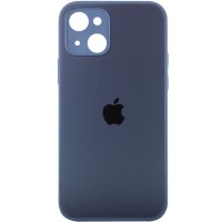 TPU+Glass чехол Matte Candy Full camera для Apple iPhone 13 mini (5.4'') Синий (27993)
