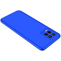 Пластиковая накладка GKK LikGus 360 градусов (opp) для Realme 8 / 8 Pro Синий (27630)