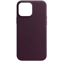 Кожаный чехол Leather Case (AAA) для Apple iPhone 13 mini (5.4'') Червоний (28188)