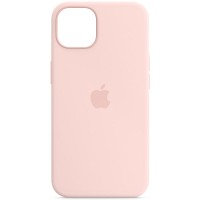Чехол Silicone case (AAA) full with Magsafe and Animation для Apple iPhone 13 (6.1'') Розовый (28282)