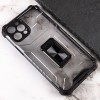Ударостійкий чохол Transformer CrystalRing для Apple iPhone 12 Pro Max (6.7'') Чорний (33316)