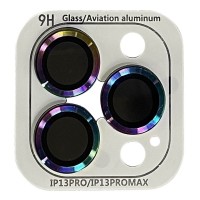 Защитное стекло Metal Classic на камеру (в упак.) для Apple iPhone 13 Pro / 13 Pro Max Бузковий (28611)
