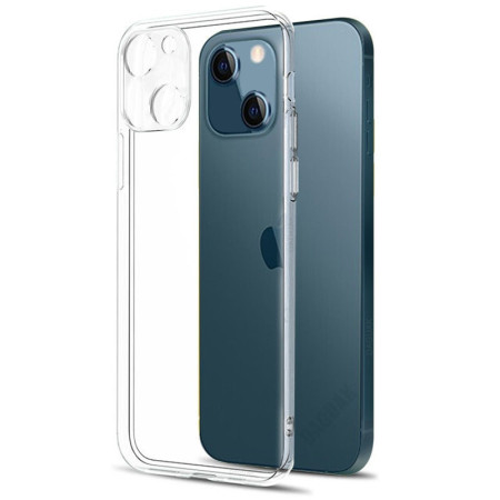 TPU чехол Epic Transparent 1,5mm Full Camera для Apple iPhone 13 mini (5.4'') Білий (27636)