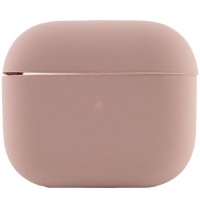 Силіконовий футляр для навушників AirPods 3 Рожевий (33338)