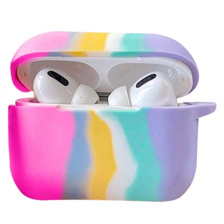 Силіконовий футляр Colorfull для навушників AirPods 3 Розовый (32957)