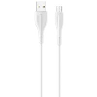 Дата кабель Usams US-SJ373 U-38 USB to MicroUSB 2A (1m) Белый (27661)