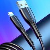 Дата кабель Usams US-SJ364 U35 USB to Lightning 2A (1m) Чорний (37719)