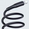 Дата кабель USAMS US-SJ500 U68 USB to Lightning (1m) Черный (37720)