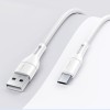 Дата кабель USAMS US-SJ502 U68 USB to MicroUSB (1m) Белый (27679)