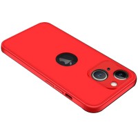 Пластиковая накладка GKK LikGus 360 градусов (opp) для Apple iPhone 13 (6.1'') Червоний (28250)