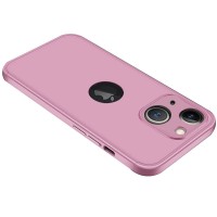 Пластиковая накладка GKK LikGus 360 градусов (opp) для Apple iPhone 13 (6.1'') Рожевий (28251)