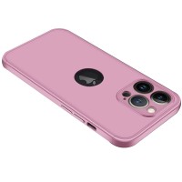 Пластиковая накладка GKK LikGus 360 градусов (opp) для Apple iPhone 13 Pro (6.1'') Розовый (28253)