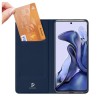 Чехол-книжка Dux Ducis с карманом для визиток для Xiaomi 11T / 11T Pro Синій (27699)