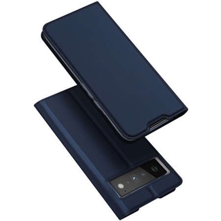 Чехол-книжка Dux Ducis с карманом для визиток для Google Pixel 6 Pro Синій (28039)