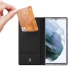 Чехол-книжка Dux Ducis с карманом для визиток для Samsung Galaxy S22 Ultra Чорний (27703)