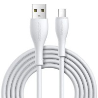 Дата кабель Joyroom S-1030M8 USB to Type-C 3A (1m) Белый (27721)