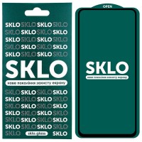 Защитное стекло SKLO 5D (full glue) для Xiaomi 11T / 11T Pro Черный (28802)