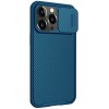 Карбоновая накладка Nillkin CamShield Pro Magnetic для Apple iPhone 13 Pro (6.1'') Синий (27878)
