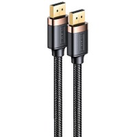 Дата кабель Usams US-SJ531 U74 4K HD DP To DP Cable (2m) Чорний (27764)