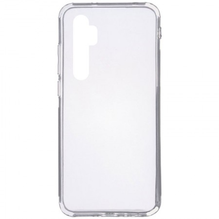 TPU чехол Epic Transparent 1,5mm для Xiaomi Mi Note 10 Lite Белый (27774)