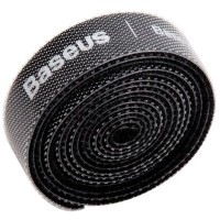 Лента липучка Baseus Colourful Circle Velcro strap (3m) (ACMGT-F) Чорний (38252)