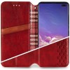 Кожаный чехол книжка GETMAN Cubic (PU) для Xiaomi Poco M4 Pro 5G Червоний (29166)