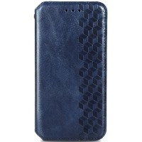 Кожаный чехол книжка GETMAN Cubic (PU) для Xiaomi Poco M4 Pro 5G Синій (29167)