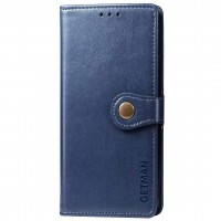 Кожаный чехол книжка GETMAN Gallant (PU) для Xiaomi Poco M4 Pro 5G Синій (29175)