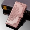 Кожаный чехол (книжка) Art Case с визитницей для Realme C11 (2021) Рожевий (29178)