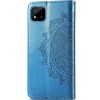 Кожаный чехол (книжка) Art Case с визитницей для Realme C11 (2021) Синий (29179)