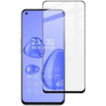 Защитное стекло XD+ (full glue) (тех.пак) для OnePlus Nord 2 5G Черный (29200)