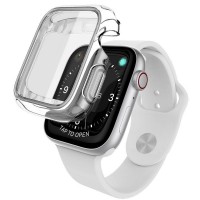 Чехол Defense 360X (+ защита экрана) (TPU+PMMA) для Apple watch Series 7 45mm Прозрачный (29473)